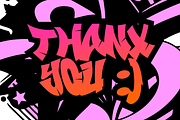 Brick Edgie - Powerful Graffiti Font, a Blackletter Font by figuree studio (Thumbnail 7 of 7)