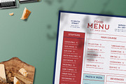 Modern Food Menu, a Print Template by The Savory Directors (Thumbnail 2 of 3)