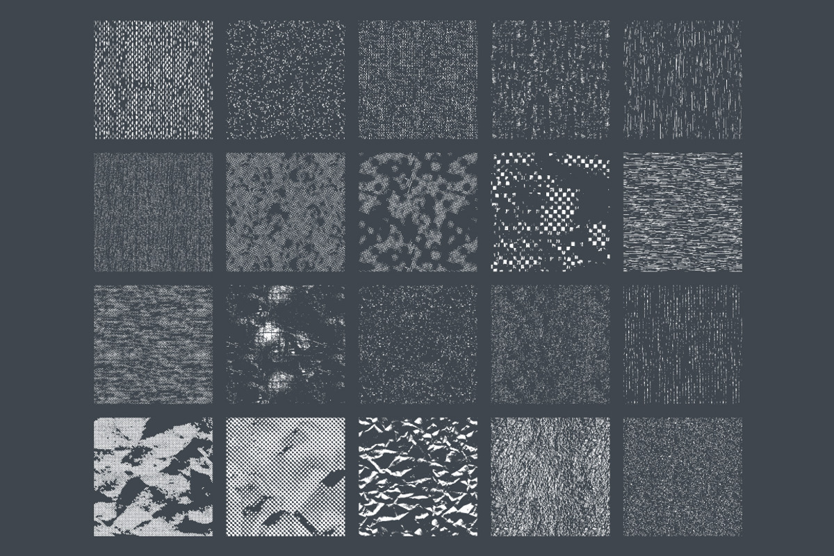 Retro pattern pack. Ai + Ps. preview 5