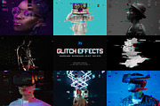 Glitch Photo Effect PSD Template, an Action Add-On by Shovajit (Thumbnail 1 of 7)