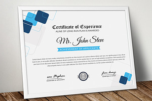 Creative Company Certificate Word, a Stationery Template by Business Flyers