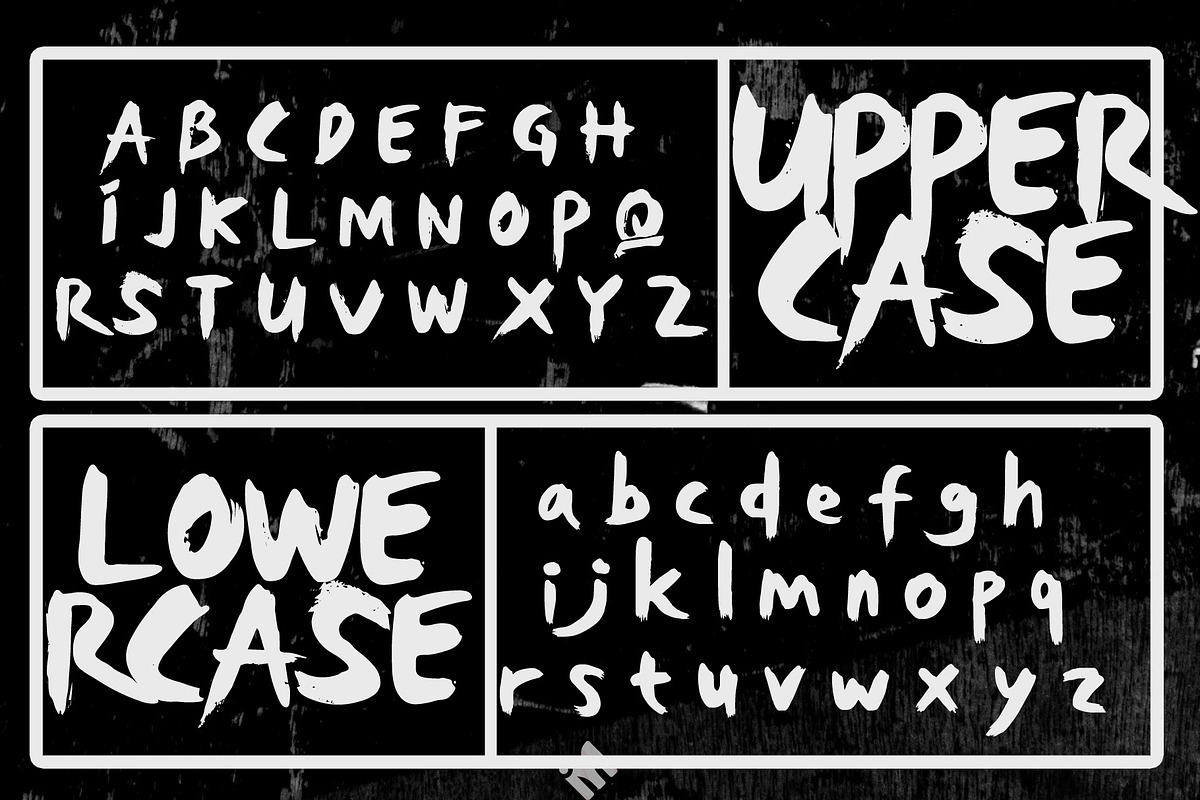 QUIORA BRUSH, a Font by iyhulmonsta (Photo 4 of 6)