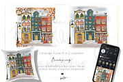 Fall City Autumn Bike PNG Clipart, a Seasonal Illustration by KaramfilaS (Thumbnail 3 of 11)