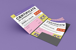 Modern Creative Certificate