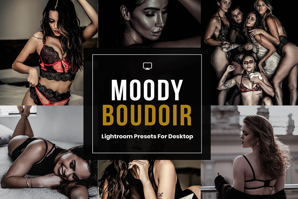 Moody Boudoir Lightroom Presets, a Preset Add-On by thepslr (Photo 1 of 8)
