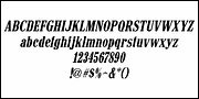 News Article JNL, a Slab Serif Font by Jeff Levine Fonts (Thumbnail 5 of 5)