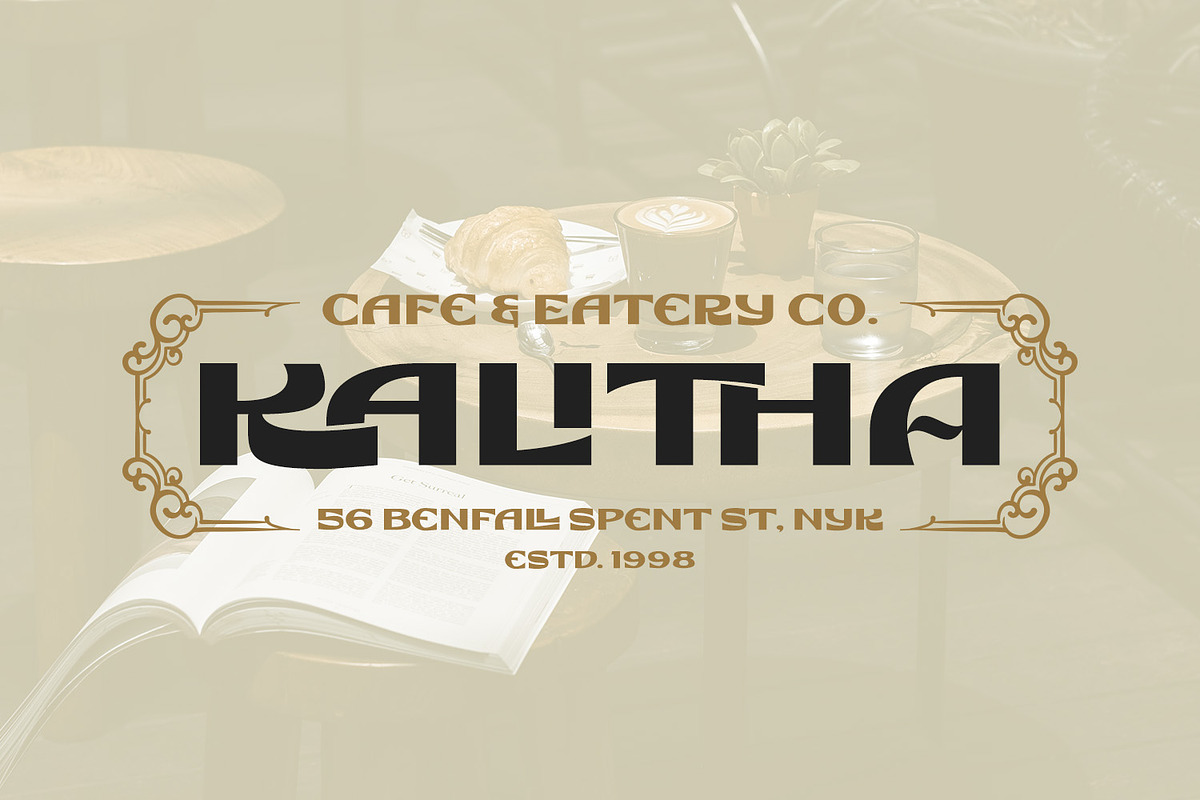 Bigtrack, a Handwritten Font by Nathatype (Photo 3 of 15)