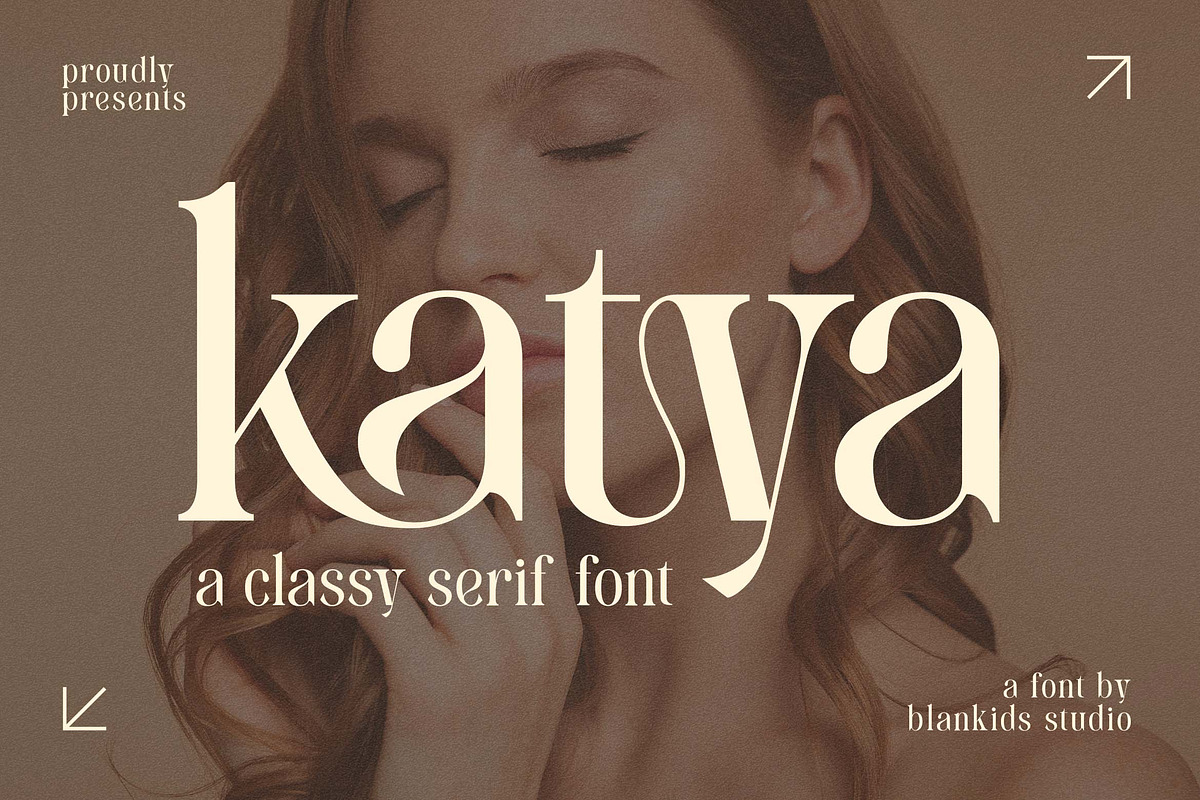 Katya a Classy Serif Font, a Serif Font by Blankids Studio (Photo 1 of 12)