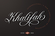 Khalifah Script, a Script Font by Solidtype (Thumbnail 1 of 7)