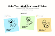 Dog Doodle Icons, a Solid Icon by Prosymbols (Thumbnail 4 of 8)