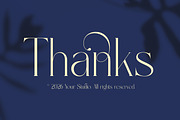 Diemha - Elegant Serif Font, a Serif Font by Muflieart (Thumbnail 10 of 10)