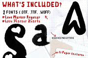 Love Marker | Font Duo & Design Kit, a Handwritten Font by Alexiva (Thumbnail 2 of 5)