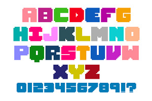 Retro Game Font