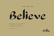 Aafiq - Islamic Serif Typeface, a Serif Font by delipensil (Thumbnail 2 of 10)