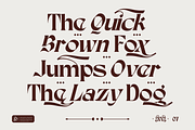 Karis Blackletter - Logo Font, a Blackletter Font by Nirmana Visual (Thumbnail 2 of 14)