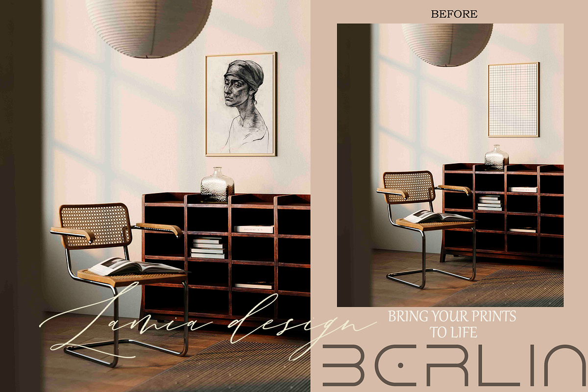 Berlin  Interior & Mockup Frames, a Household Mockup by LAMIA DESIGN (Photo 3 of 20)
