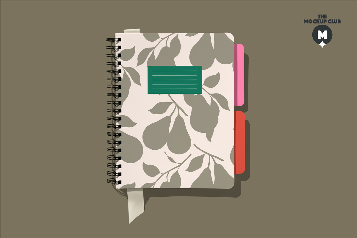 STATIONERY/NOTEBOOK MOCKUPS, a Books & Magazine Mockup by MCKP*ME (Photo 2 of 14)
