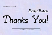 Script Bubble, a Handwritten Font by Wow Magic (Thumbnail 3 of 3)