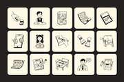 Lotto Game Doodle Icon Set, an Outline Icon by Vectors Market (Thumbnail 6 of 8)