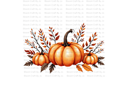 Pumpkin Wreaths and Frames, a Decorative Illustration by Bloom Craft Creations (Thumbnail 9 of 12)