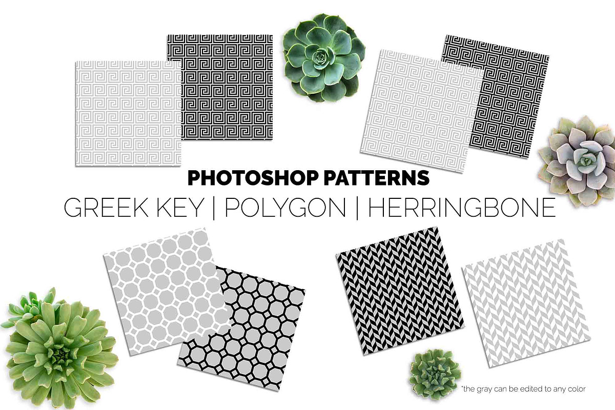 64 Seamless Photoshop Patterns, a Pattern Graphic by JennGravissFults Creates (Photo 5 of 9)