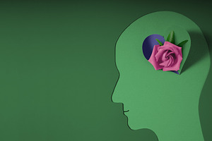 Mental Health Awareness Month Concept. Self Care, Positive Think, a Health & Medical Photo by salmon.black