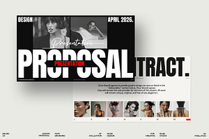 Design Proposal Template, a Presentation Template by GoldenPixelStudio