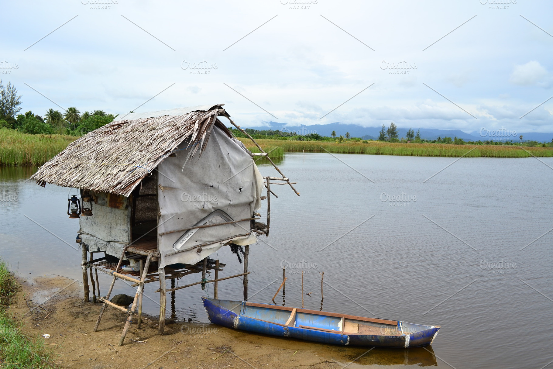 Traditional Fisherman's Hut, a Nature Photo by bastera
