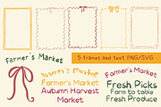 Autumn farm market Postcards Clipart, a Person Illustration by Carpet Tapete Pretzel (Thumbnail 5 of 11)