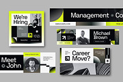 Business Linkedin Set, a Social Media Template by graphicook (Thumbnail 3 of 3)