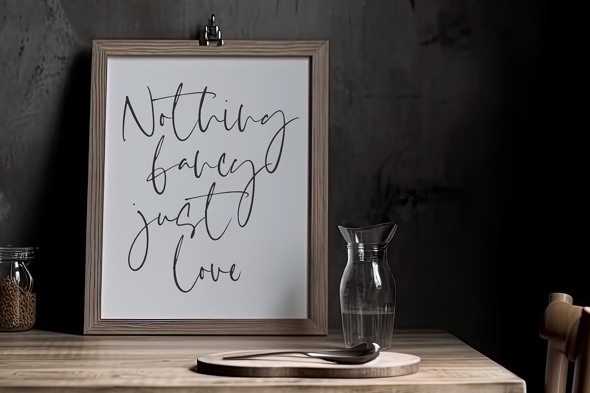 Villary Wisdom Font preview 5