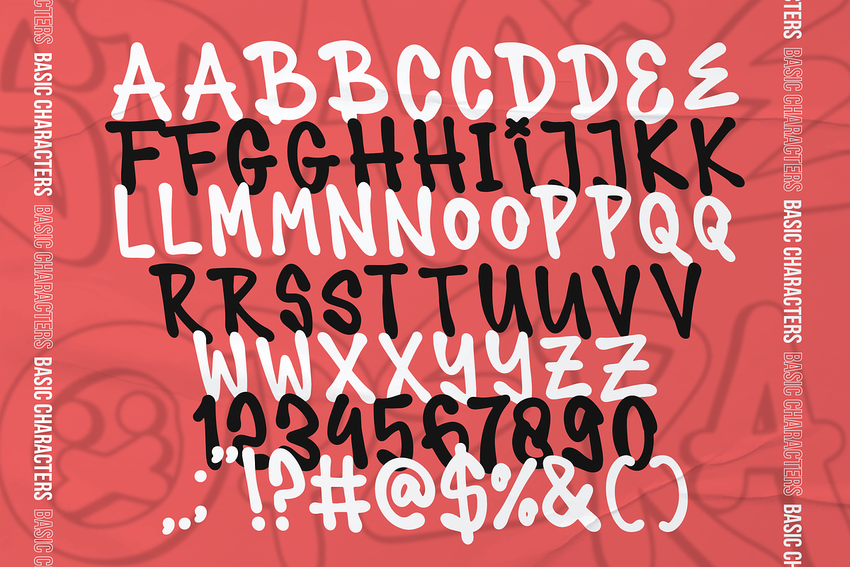 Spacie Opera | Graffiti Typeface, a Handwritten Font by Denustudios (Photo 13 of 15)