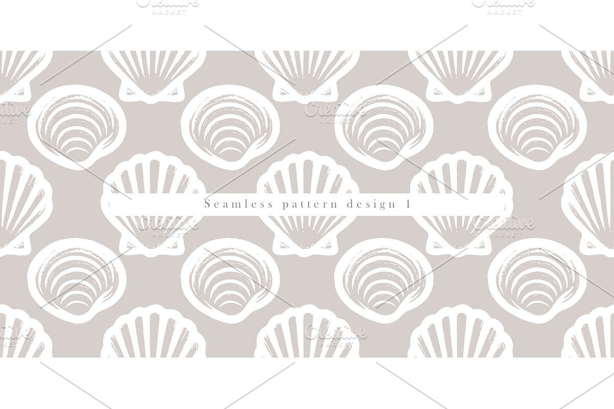 Aquatic Design Patterns, a Pattern Graphic by Nadezda (Photo 2 of 5)