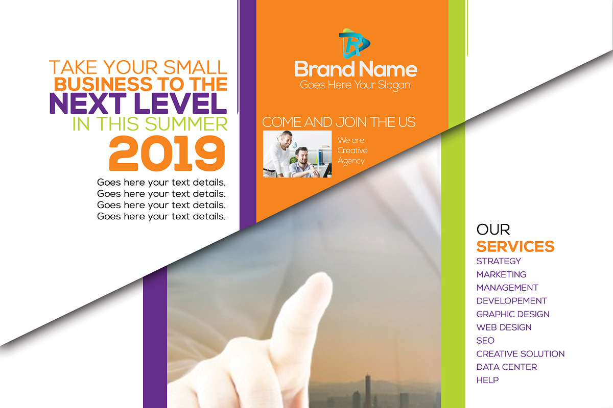 Corporate Flyer 3 Colors Edition, a Flyer Template by Star Graphic Design