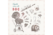 Hand-drawn Cooking and Food Icons, a Decorative Illustration by Margo Miller (Thumbnail 43 of 48)