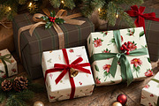 CHRISTMAS holiday Watercolor clipart, a Seasonal Illustration by Pattern + watercolor (Thumbnail 11 of 17)