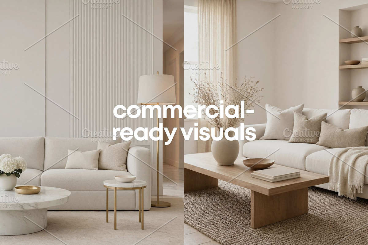 White Interior Stock Photo Bundle, an Architecture Photo by Selenique Studio (Photo 5 of 12)