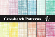 Rainbow crosshatch patterns, a Background Graphic by Norse Studio (Thumbnail 1 of 2)