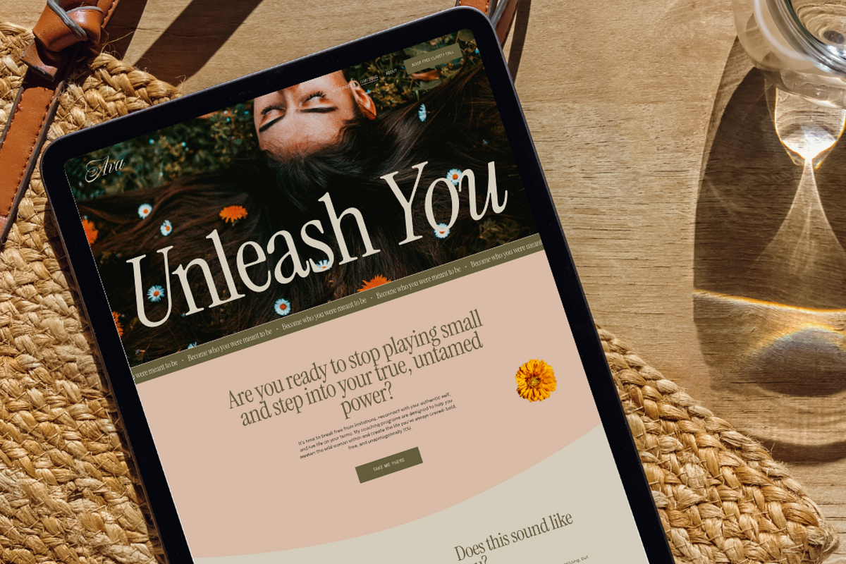 Squarespace 7.1 Template for Coach, a Squarespace Template by Soul Mission Studio (Photo 9 of 10)