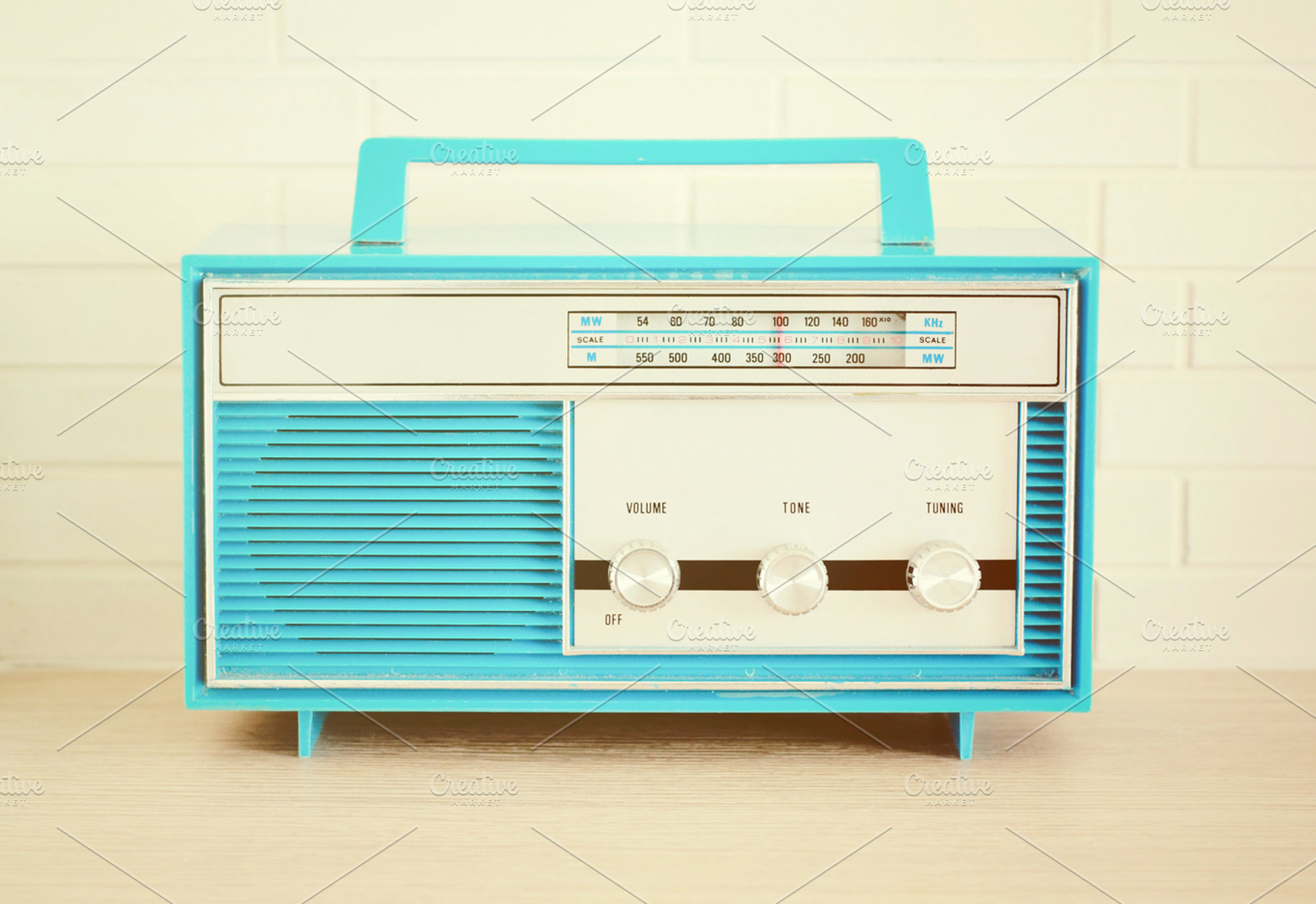 Retro Radio Featuring Radio Retro And Vintage