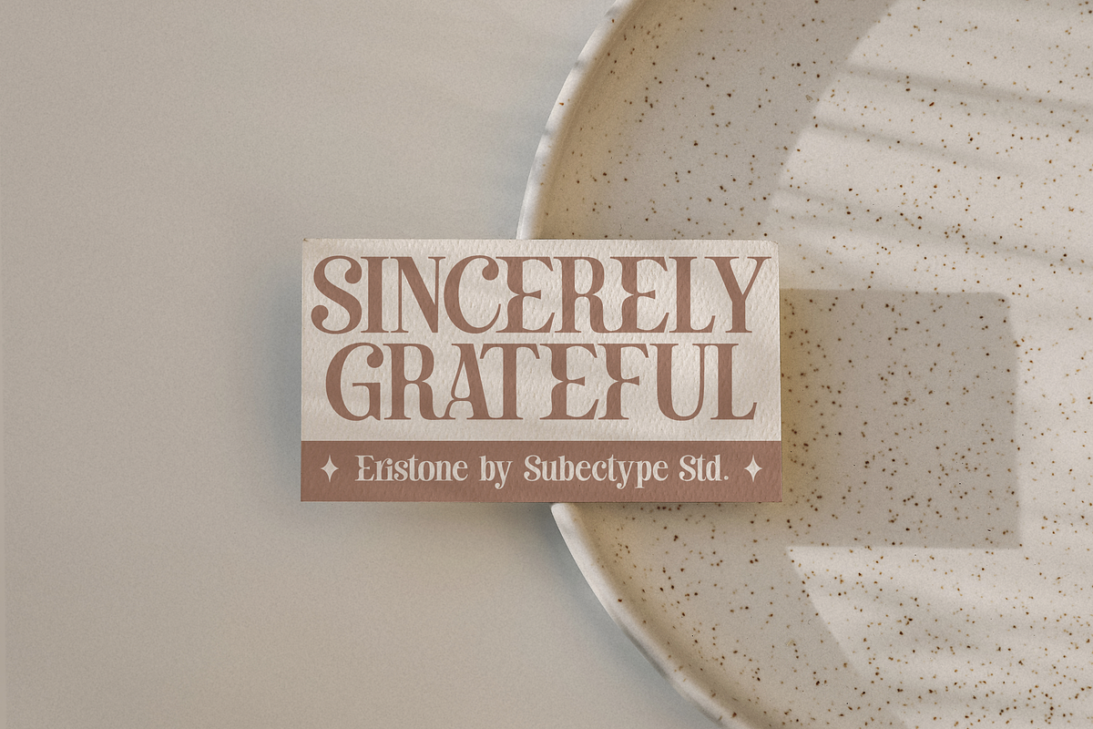 Eristone - Serif Font, a Serif Font by Subectype Studio (Photo 14 of 15)