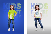 Mixed Kids T Shirt Mockups Vol2, a Shirt Mockup by Hi, Mock-Up! (Thumbnail 10 of 15)