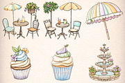 Whimsical Summer Clipart Bundle, an Illustration by Digital Artistic99 (Thumbnail 4 of 11)