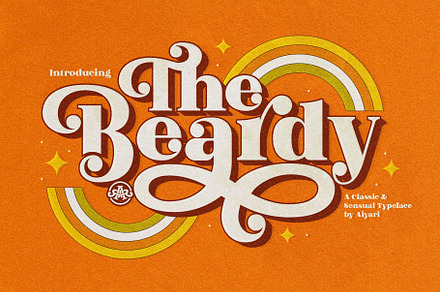 The Beardy, a Serif Font by Aiyari