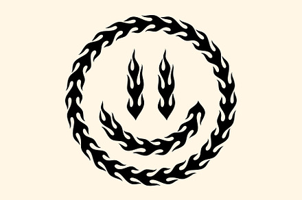 Flame Brushes for Illustrator, a Brushes & More by MightySHORT