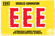 Cosmic Monster - Faux Ligature Font, a Sans Serif Font by Remedy667 (Thumbnail 6 of 9)