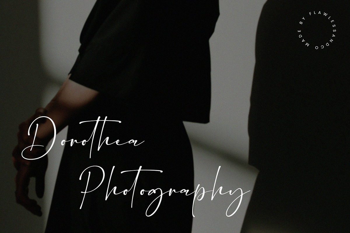 Bretya - Signature Script Font, a Script Font by Flawless And Co (Photo 2 of 10)