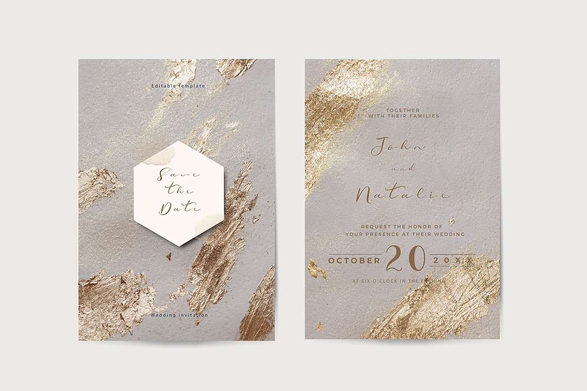 Golden festive papers, a Texture Graphic by Anntuan (Photo 4 of 14)
