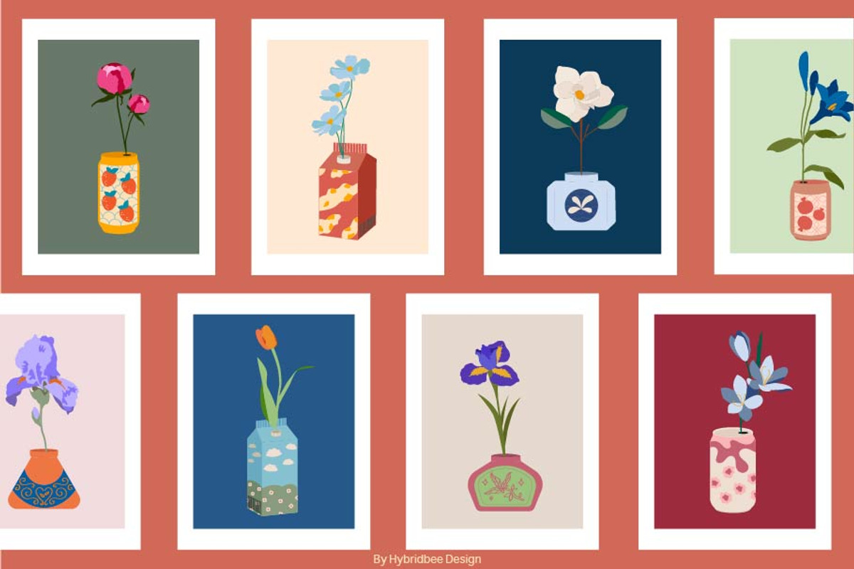 RANDOM STILLS - Illustrations, a Decorative Illustration by Hybridbee Design (Photo 6 of 7)