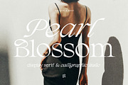 Pearl Blossom - Modern Serif, a Serif Font by Ivan Rosenberg (Thumbnail 1 of 21)